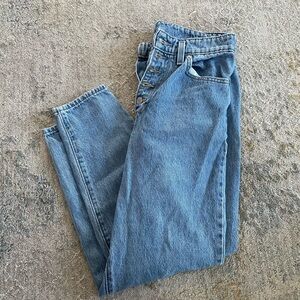 Levis high waisted mom jeans